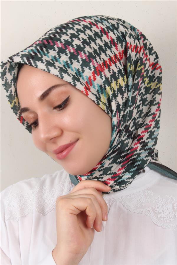 Nirvana Soft Eşarp 3345-3 Zümrüt