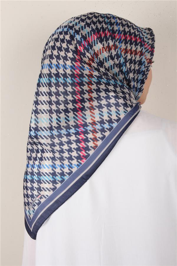 Nirvana Soft Eşarp 3345-8 Lacivert