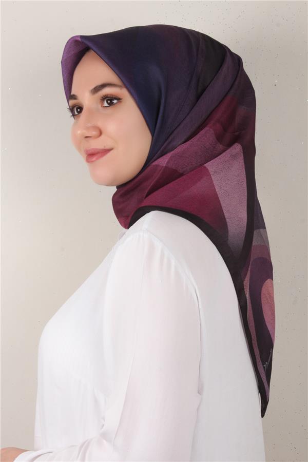 Nirvana Soft Eşarp 3346-1 Mor