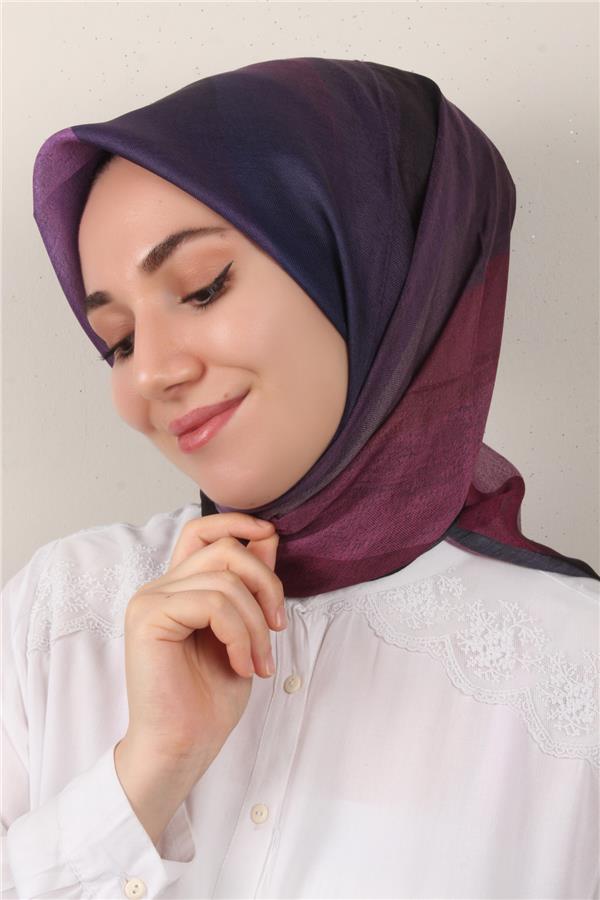 Nirvana Soft Eşarp 3346-1 Mor