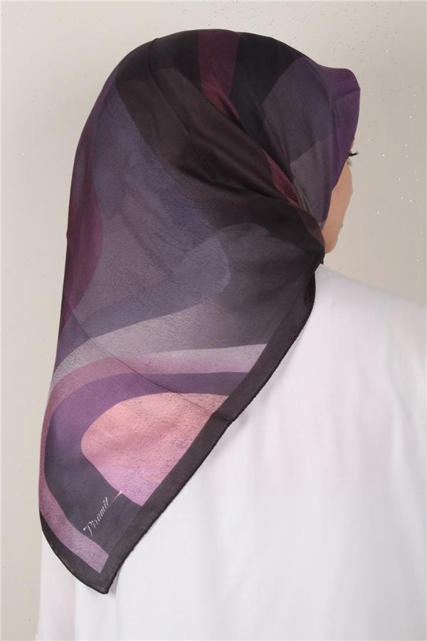 Nirvana Soft Eşarp 3346-1 Mor