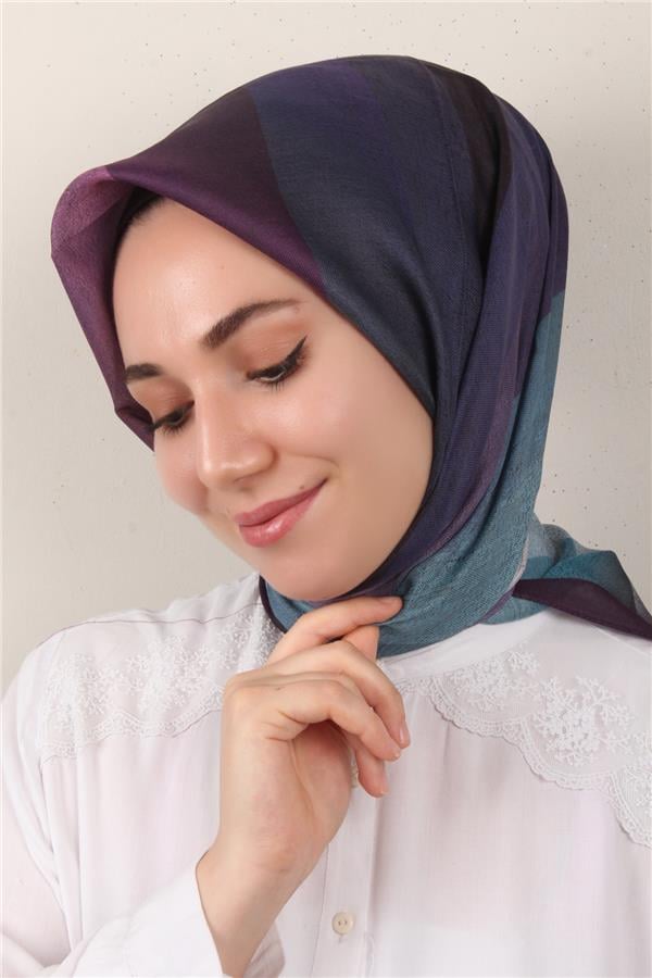 Nirvana Soft Eşarp 3346-10 Mor