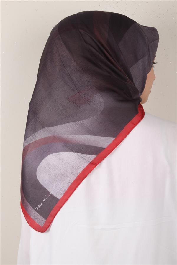 Nirvana Soft Eşarp 3346-2 Kırmızı