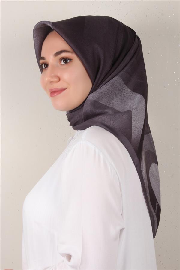 Nirvana Soft Eşarp 3346-4 Füme