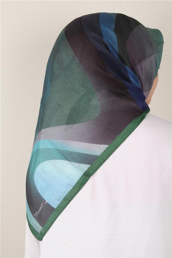 Nirvana Soft Eşarp 3346-6 Yeşil