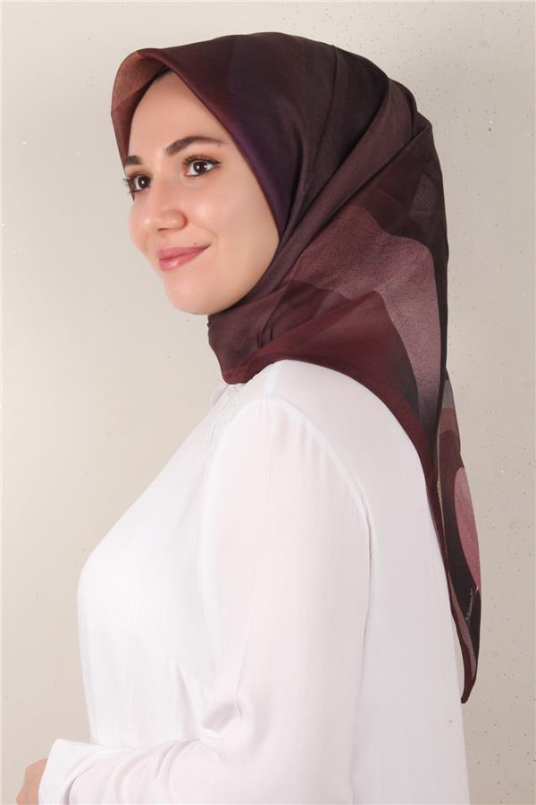 Nirvana Soft Eşarp 3346-8 Acı Kahve