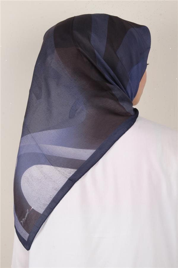 Nirvana Soft Eşarp 3346-9 Lacivert