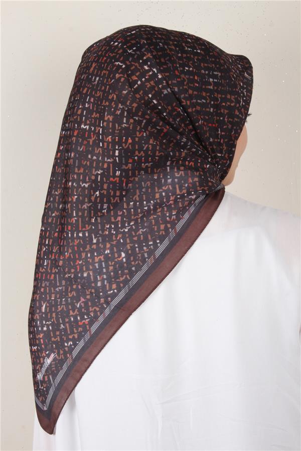 Nirvana Soft Eşarp 3347-15 Acı Kahve