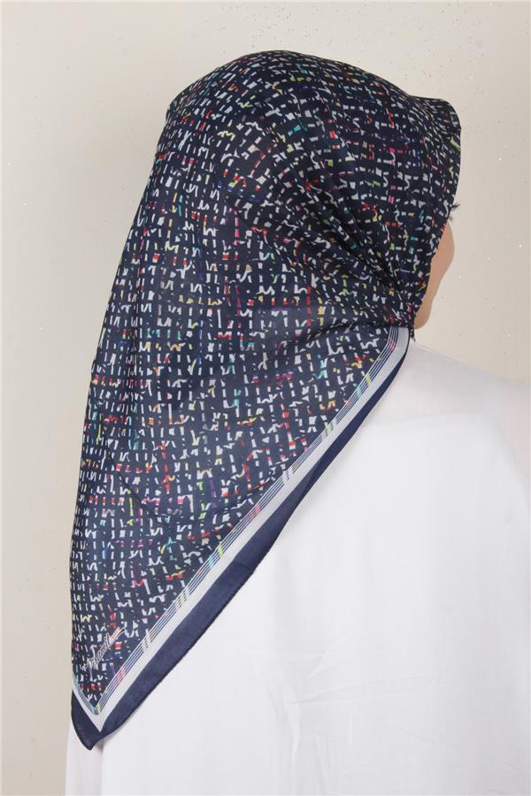 Nirvana Soft Eşarp 3347-16 Lacivert