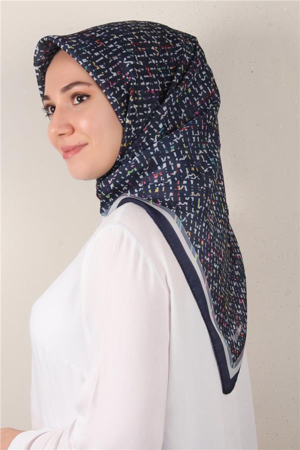 Nirvana Soft Eşarp 3347-16 Lacivert