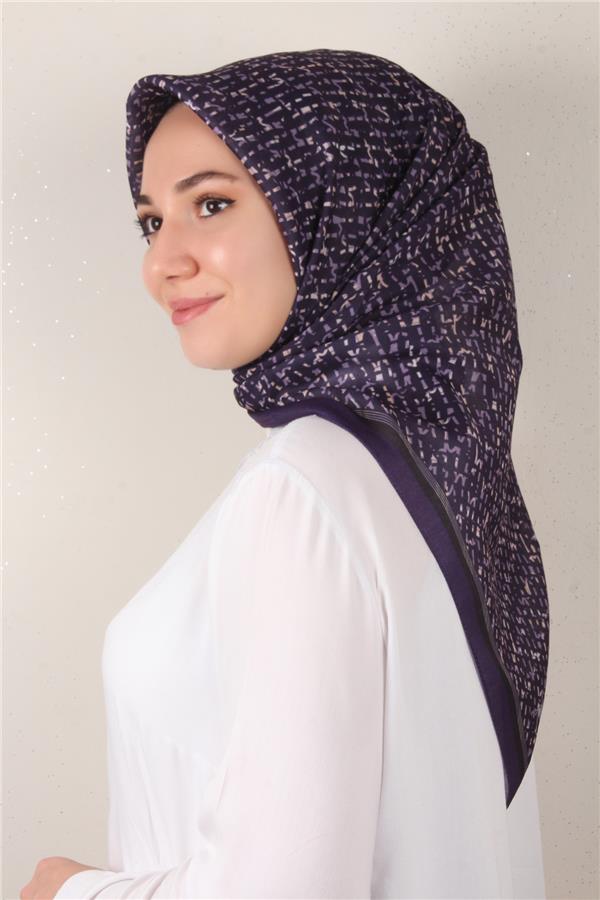 Nirvana Soft Eşarp 3347-17 Mor