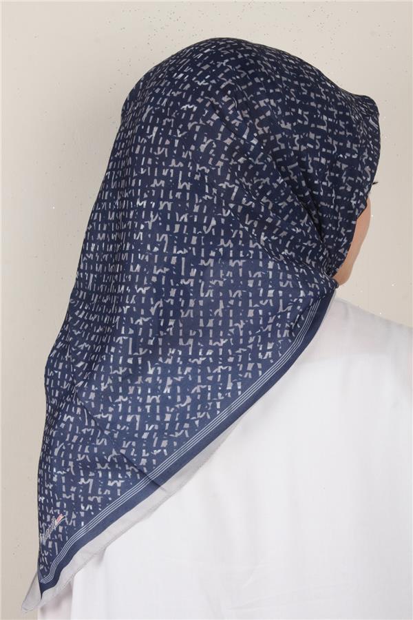 Nirvana Soft Eşarp 3347-4 Lacivert