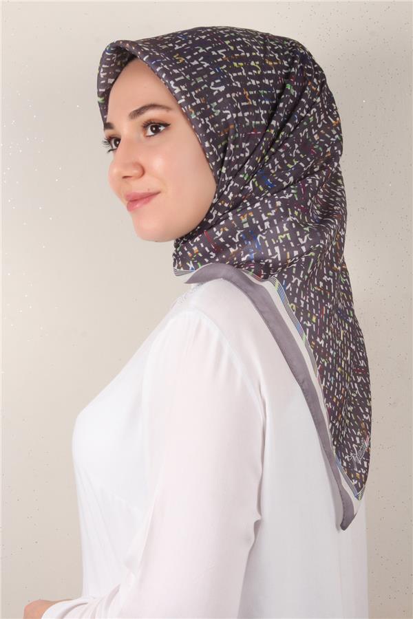 Nirvana Soft Eşarp 3347-7 Füme