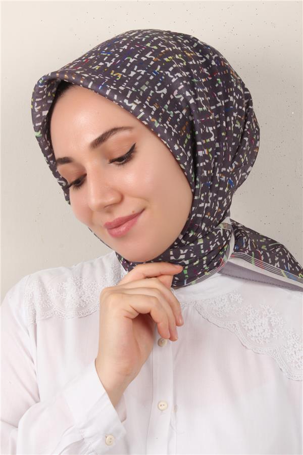 Nirvana Soft Eşarp 3347-7 Füme