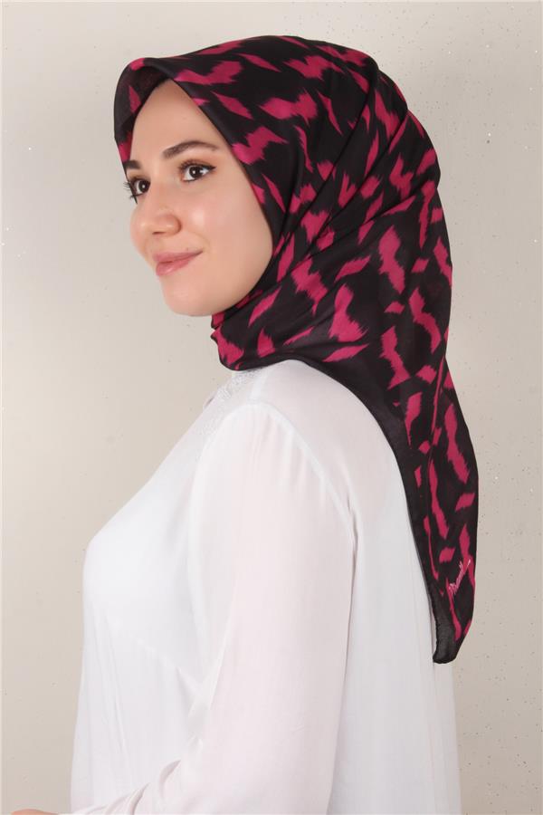 Nirvana Soft Eşarp 3348-1 Fuşya