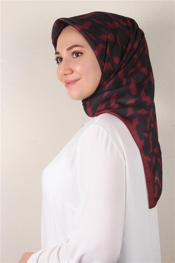 Nirvana Soft Eşarp 3348-11 Bordo