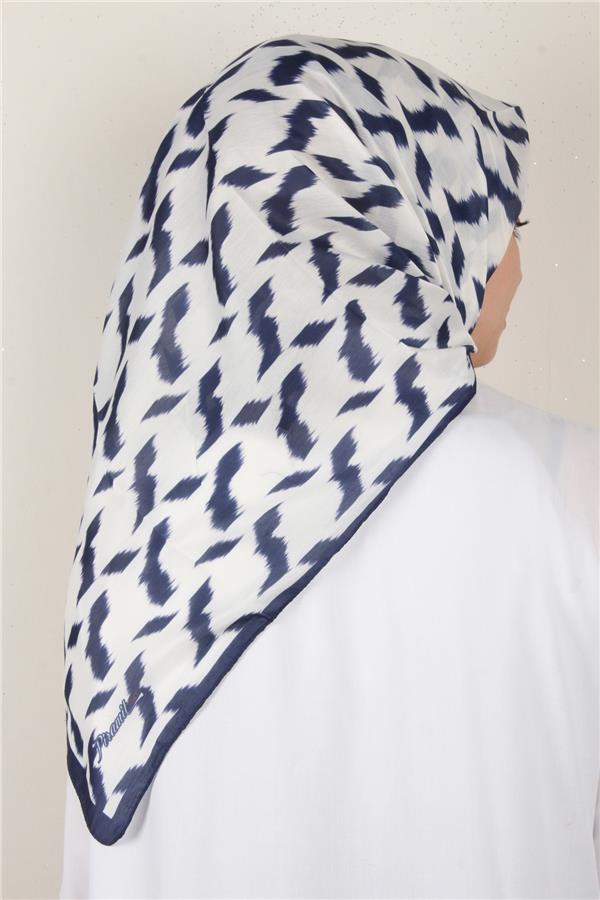 Nirvana Soft Eşarp 3348-13 Lacivert