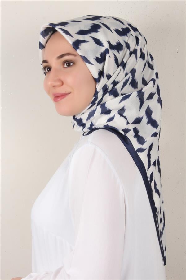 Nirvana Soft Eşarp 3348-13 Lacivert