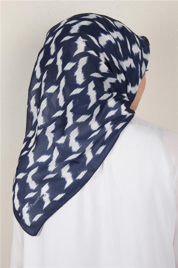 Nirvana Soft Eşarp 3348-20 Lacivert