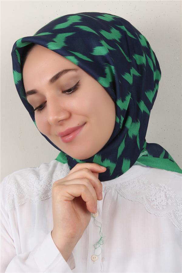 Nirvana Soft Eşarp 3348-22 Lacivert-Benetton