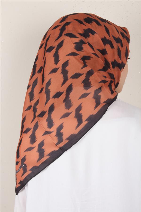 Nirvana Soft Eşarp 3348-7 Kiremit