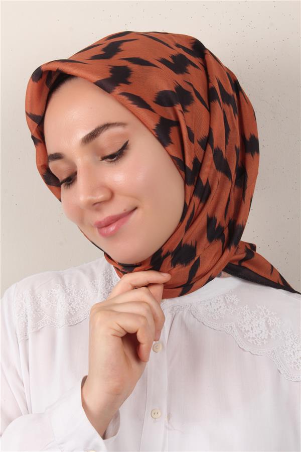 Nirvana Soft Eşarp 3348-7 Kiremit