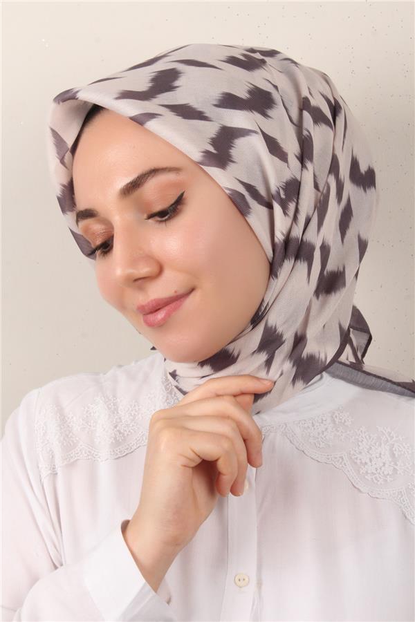 Nirvana Soft Eşarp 3348-9 Füme