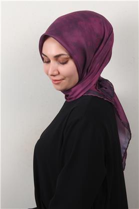 Nirvana Soft Eşarp 8087-10 Mürdüm