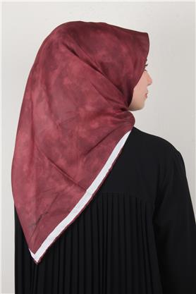Nirvana Soft Eşarp 8087-11 Bordo