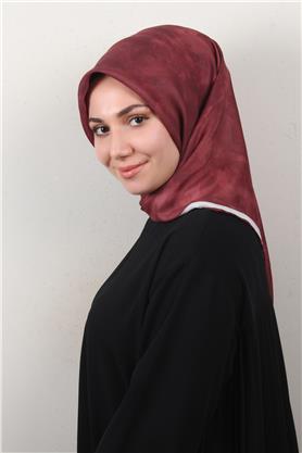 Nirvana Soft Eşarp 8087-11 Bordo