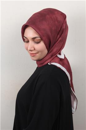 Nirvana Soft Eşarp 8087-11 Bordo