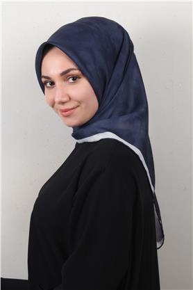 Nirvana Soft Eşarp 8087-16 Lacivert