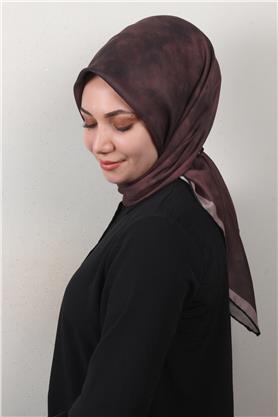Nirvana Soft Eşarp 8087-25 Acı Kahve