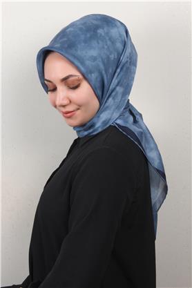 Nirvana Soft Eşarp 8087-29 İndigo