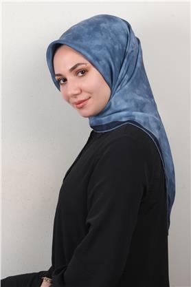 Nirvana Soft Eşarp 8087-29 İndigo