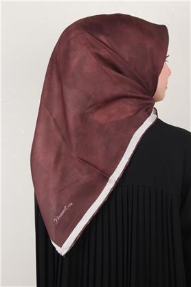 Nirvana Soft Eşarp 8087-4 Kahverengi