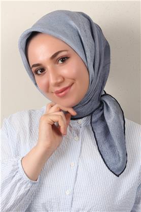 Nirvana Soft Eşarp 8091-2 Lacivert