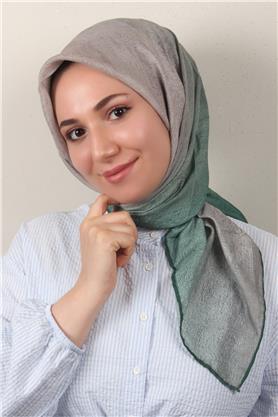 Nirvana Soft Eşarp 8091-7 Yeşil