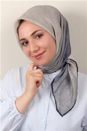 Nirvana Soft Eşarp 8091-8 Lacivert