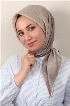 Nirvana Soft Eşarp 8091-9 Kahve