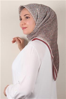 Nirvana Soft Eşarp 8092-12 Bordo