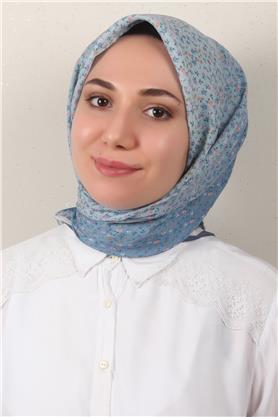 Nirvana Soft Eşarp 8092-6 İndigo