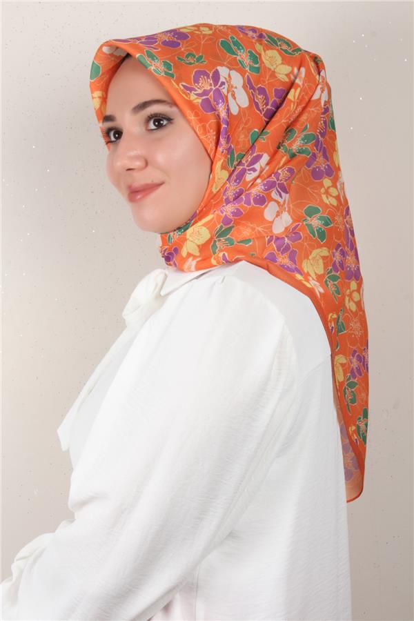 Nirvana Soft Eşarp 8093-11 Turuncu