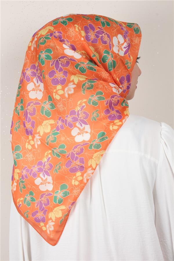 Nirvana Soft Eşarp 8093-11 Turuncu