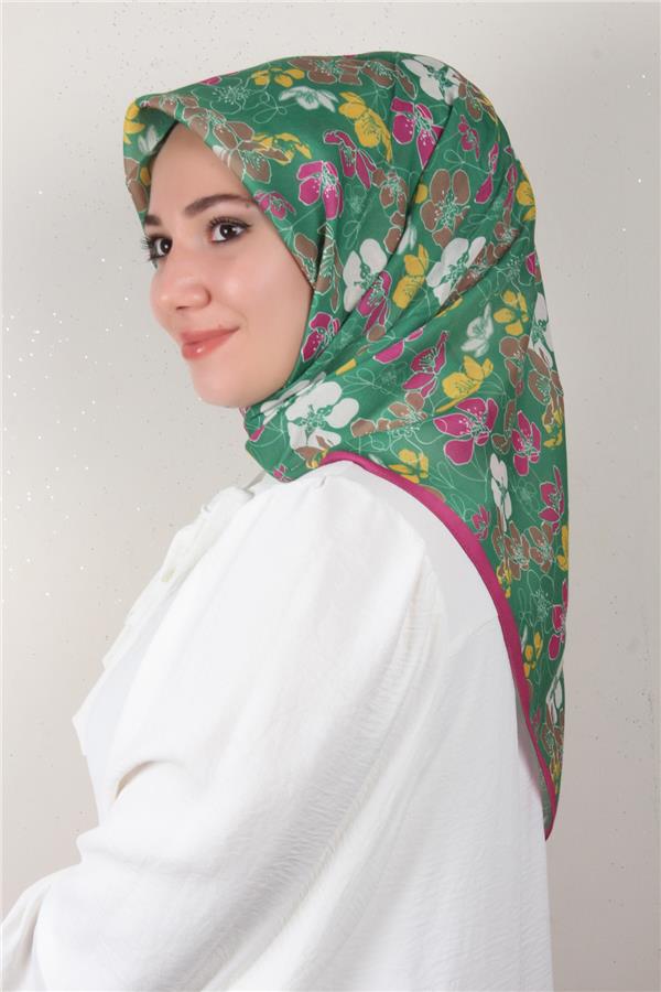 Nirvana Soft Eşarp 8093-2 Benetton-Fuşya