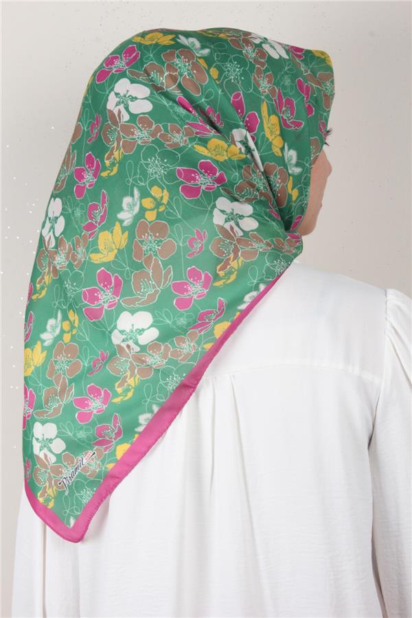 Nirvana Soft Eşarp 8093-2 Benetton-Fuşya