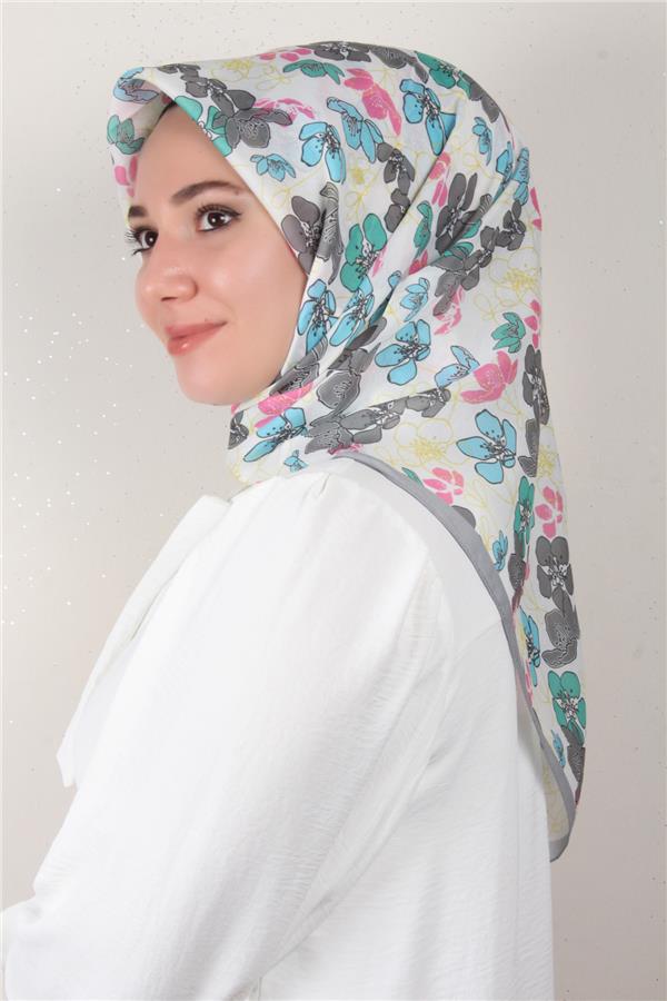 Nirvana Soft Eşarp 8093-4 Gri