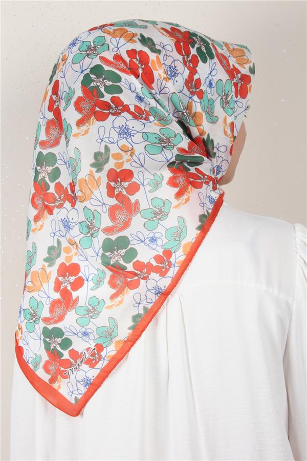 Nirvana Soft Eşarp 8093-5 Turuncu