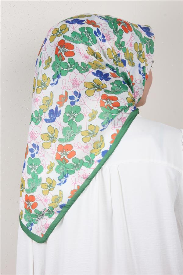 Nirvana Soft Eşarp 8093-8 Yeşil