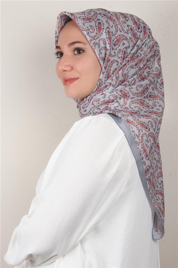 Nirvana Soft Eşarp 8094-2 Gri